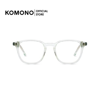 KOMONO Maurice Jade กรอบแว่นสายตา ทรงเหลี่ยมผืนผ้า สีเขียวใส