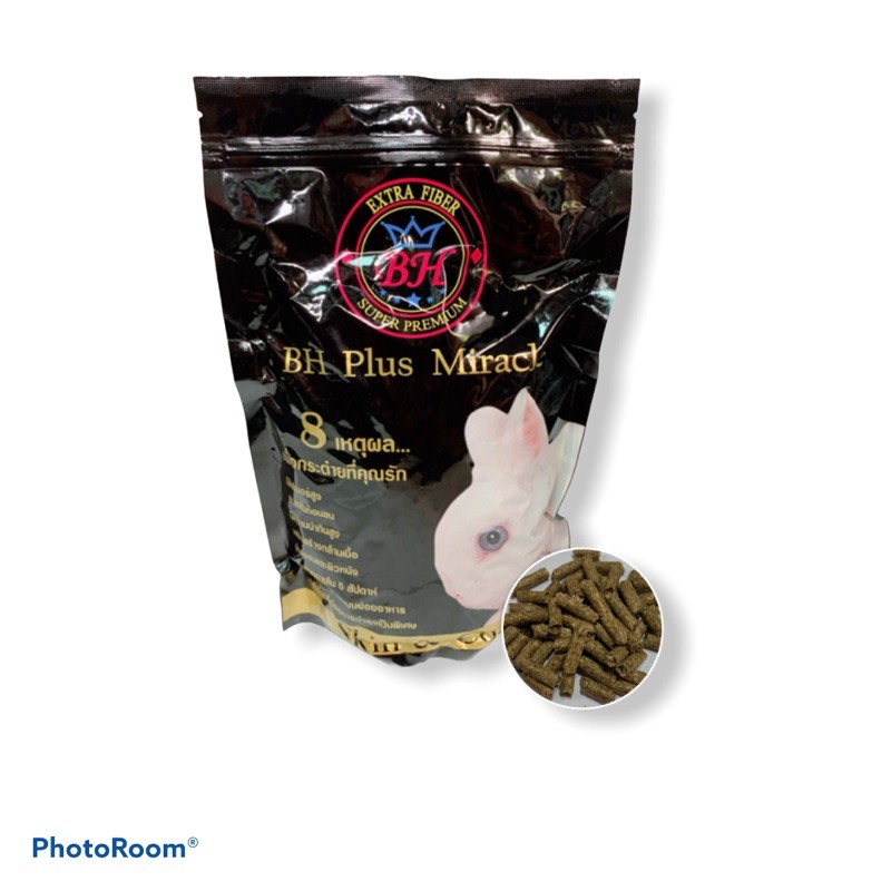 อาหารกระต่าย BH Plus Miracle 800g