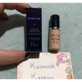 Dior Forever lasting comfort 5 ml. สี 2N