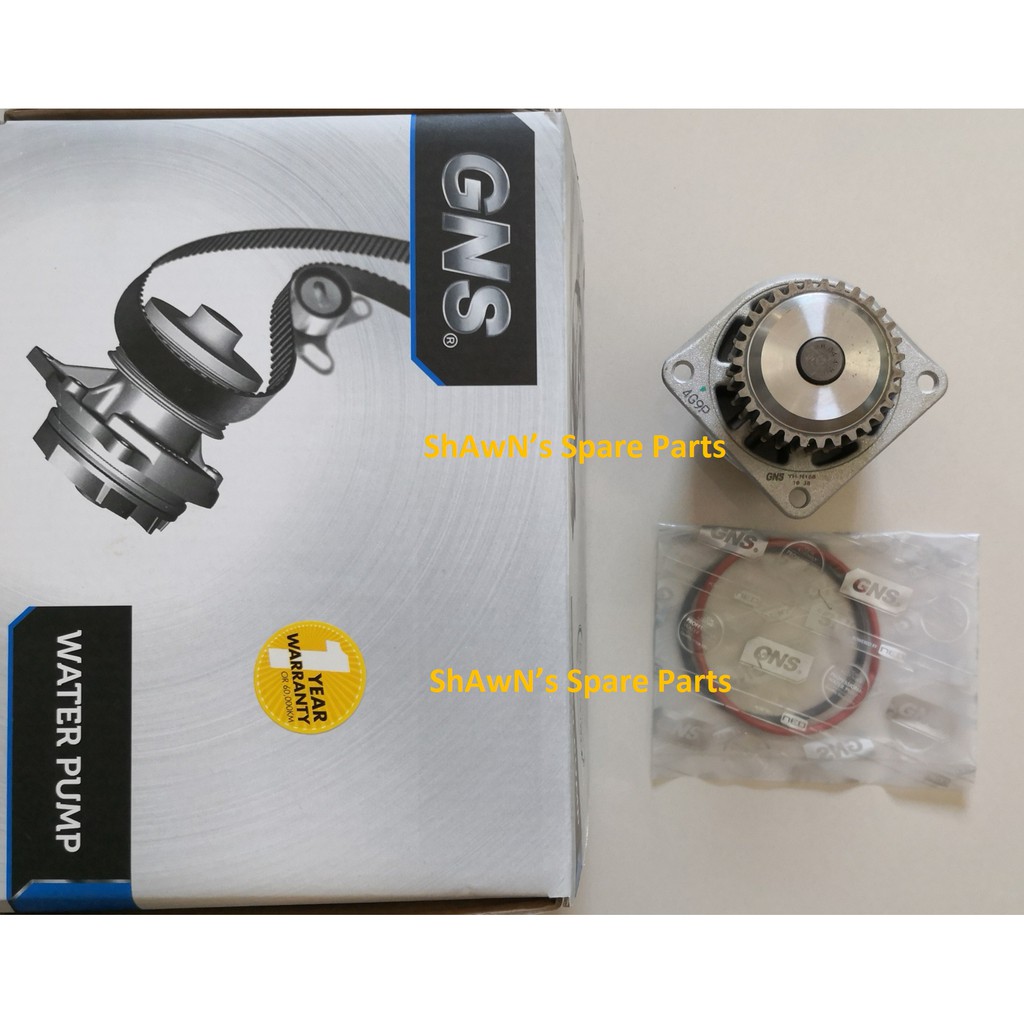 ปั๊มน้ํา GNS NISSAN Teana J31 2.3 J32 2.5 V6 Elgrand E51 2001 WP-N93-Y (WARRANTY 1 ปี)