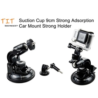 Suction Cup 9cm Strong Adsorption Car Mount for GoPro Acation Camera Hero SJCam ,YI