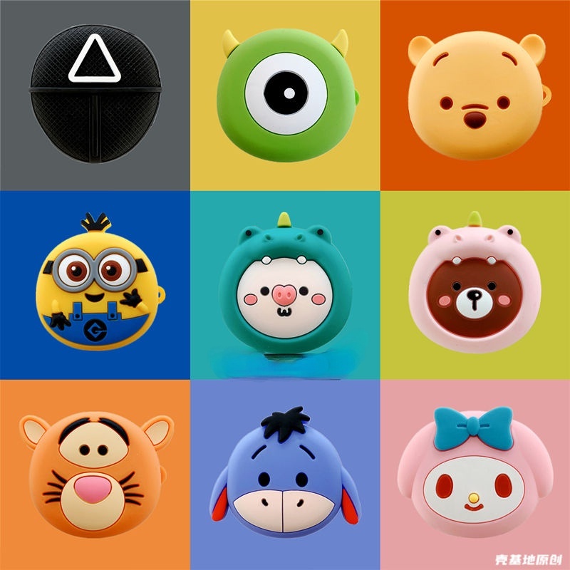 พร้อมส่ง! นําไปใช้กับ Samsung Galaxy Buds Live เคส Case เคสหูฟัง รูปแบบสามมิติที่สร้างสรรค์ ซิลิโคนนุ่ม เคส เคสหูฟัง