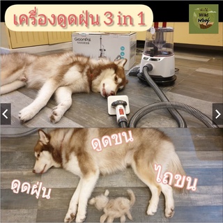 เครื่องดูดฝุ่น กำจัดขนสัตว์เลี้ยง Groompal