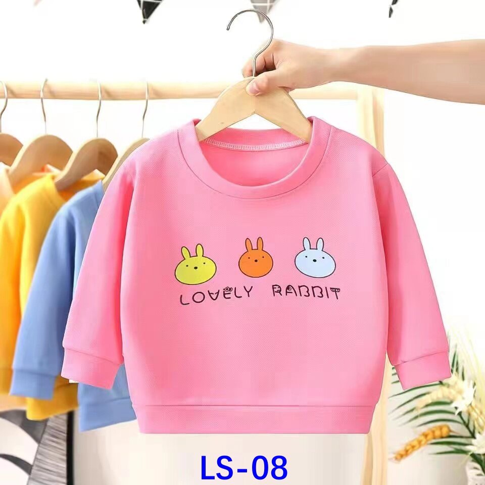 เสื้อกันหนาวเด็ก ผ้าหนานุ่ม ลายการ์ตูนน่ารักๆ ให้ความอบอุ่นได้ดี (พร้อมส่งในไทย)