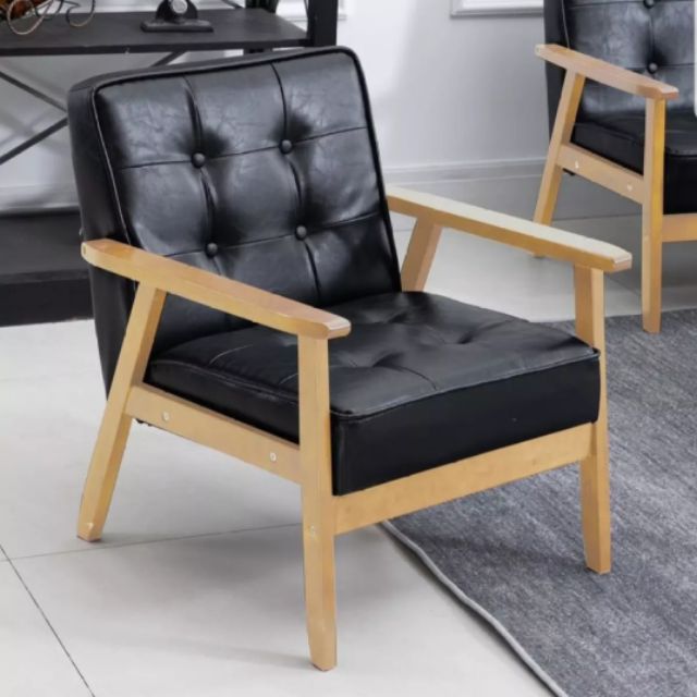 โซฟา โซฟาเดี่ยว 1-3 ที่นั่ง Modern Minimal Sofa Chair โซฟาผ้าอเนกประสงค์สำหรับการพักผ่อน