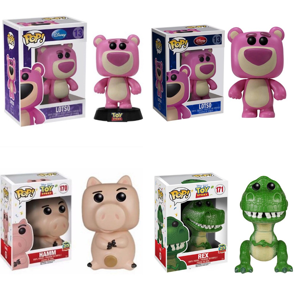 FUNKO POP Toy Story 4 ตุ๊กตา/รุ่น Hug Dragon Tyrannosaurus rex/สตรอเบอร์รี่หมี/Piggy hamm rex สินค้า