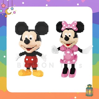 ตัวต่อเลโก้นาโน Mickey Mouse&amp;Minnie Mouse ตัวใหญ่