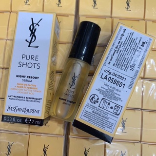 YSL Pure Shots Night Reboot Serum 7 ml