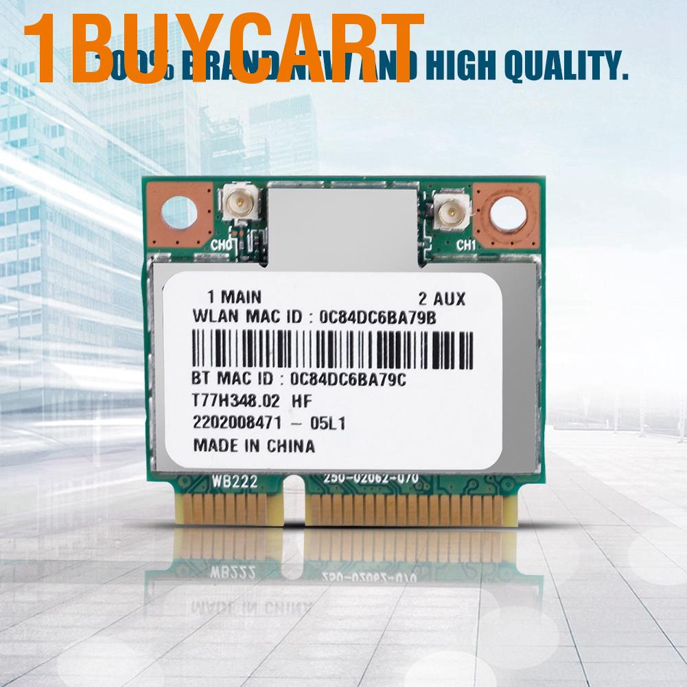 1buycart การ์ดไร้สายไร้สาย 2.4 G 5 Ghz Ar B 22 300 Mbps 4.0