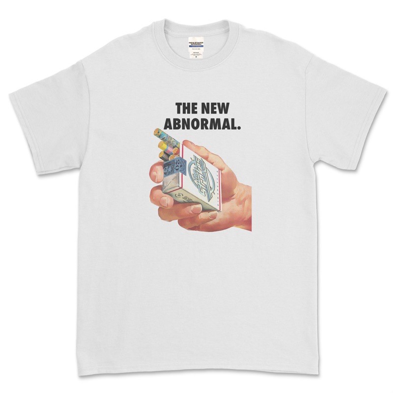 คอลูกเรือเสื้อยืดคอกลมเสื้อยืด พิมพ์ลาย THE STROKES - THE NEW ABNORMAL สําหรับผู้ชายผ้าฝ้ายแท้