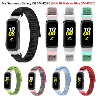 สายนาฬิกาข้อมือไนล่อนสำหรับเคสมือถือซัมซุง Galaxy Fit Sm - R 370 ( ไม่ต้องเจาะ ) Samsung Galaxy Fit E Sm - R 375