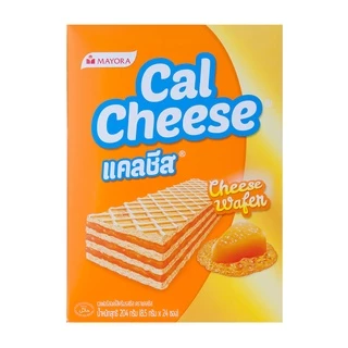 Cal Cheese แคลชีส เวเฟอร์สอดไส้ครีมรสชีส 8.5 ก. 24 ซอง
