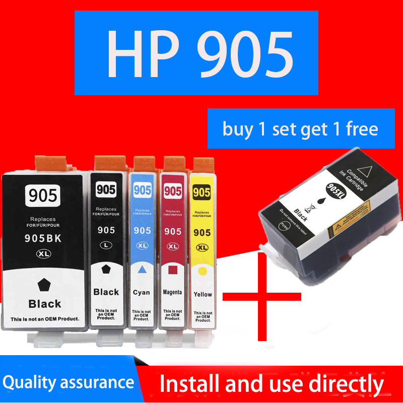 HP 905 hp 905XL hp 909XL Ink  HP905 Officejet 6962 6960 6961 6963 6964 HP 905 hp905XL hp909XL