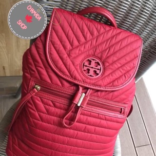 💕 TORY BURCH Quilted Nylon Backpack