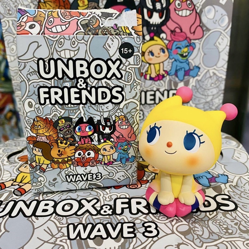 (มีของ 📦 พร้อมส่ง) UNBOX & FRIENDS WAVE 3 : GREENIE แท้💯