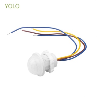 Yolo สวิทช์ไฟ Led 110V 220V เซนเซอร์ตรวจจับการเคลื่อนไหว Pir โมชั่นเซ็นเซอร์