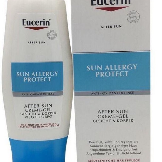 Eucerin Sun Allergie After Sun Gel Shopee Thailand