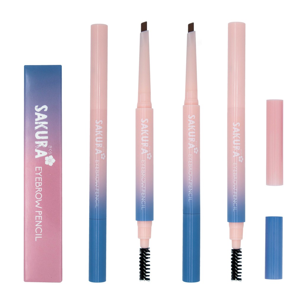 ดินสอเขียนคิ้วกันน้ำ SAKURA Eyebrow Pencil [No.1982] ดินสอเขียนคิ้วซากุระ ติดทนนาน