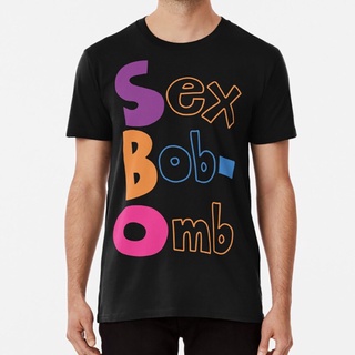 เสื้อยืด พิมพ์ลายการ์ตูน Sex Bob Omb Music Band Comic Fan World สําหรับผู้ชายS-5XL