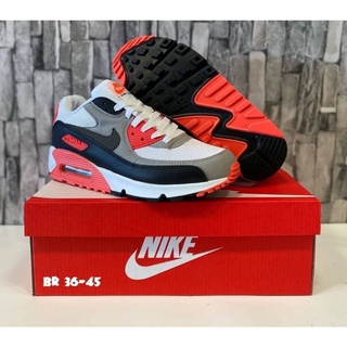 Nike Air Max 90 รองเท้าผ้าใบผู้หญิง รองเท้าไนกี้ แอร์แม็ก90 รองเท้าผ้าใบแฟชั่น ✅พร้อมกล่อง+อุปกรณ์ครบ มีเก็บเงินปลายทาง🚚