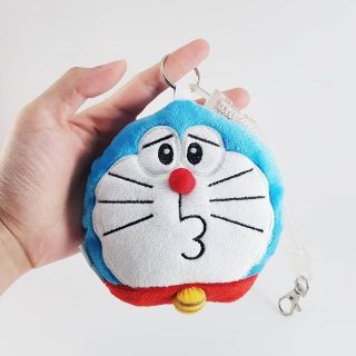 (พร้อมส่ง) พวงกุญแจที่ใส่บัตรตุ๊กตาโดราเอมอน Doraemon (ยืดได้) l แท้ 🇯🇵