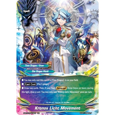 English Buddyfight Kronos Licht Movement S-BT07/0019EN (RR) FOIL