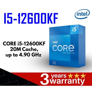 CPU (ซีพียู) 1700 INTEL CORE I5-12600KF 3.7 GHz รับประกัน 3 - Y