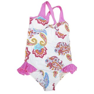 Easy Steamer Easy Swim ชุดว่ายน้ำ One-Piece - สีชมพู / ขาว