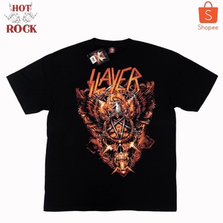 เสื้อยืดคอกลมเสื้อวง Slayer รหัส TDM1209 เสื้อวงดนตรี เสื้อวงร็อค เสื้อนักร้องS-3XL