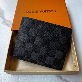 กระเป๋า Louis Vuitton Short Wallet  งานหนังแท้ 💛