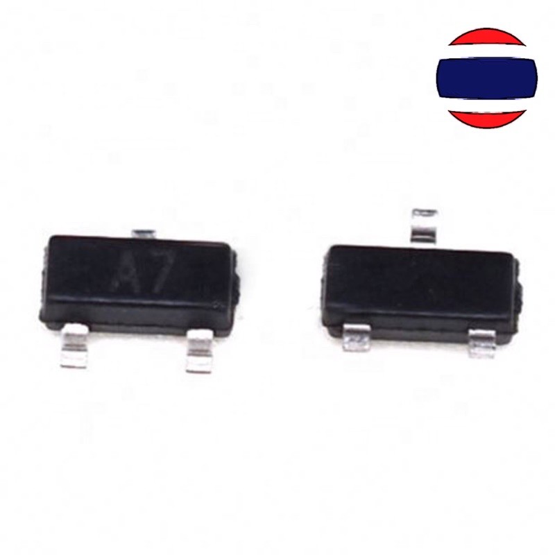 10PCS BAV99 BAW56 A1 A7 A7W 215 SOT-23 0.2A/70V SOT23 SOT SMD IC Chipset
