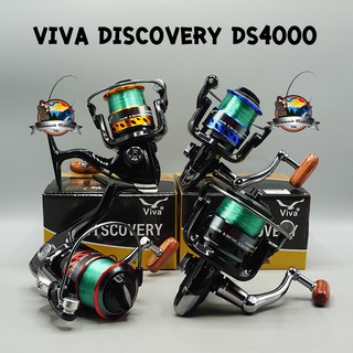 รอกสปินนิ่ง VIVA DISCOVERY DS4000 (BLACK/BLUE/RED/GOLD)