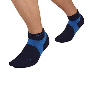 ZAMST AS-1 BLACK/BLUE SOCK ถุงเท้า