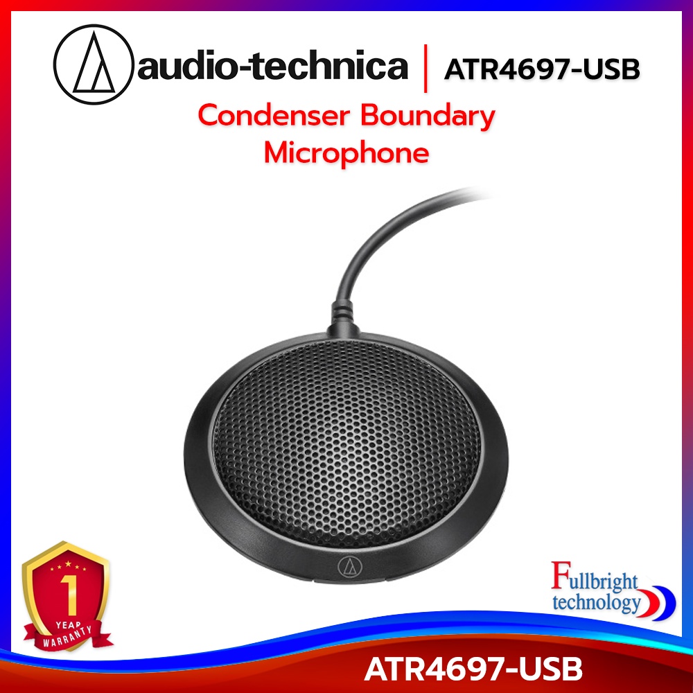AudioTechnica ATR4697USB Condenser Boundary Microphone ไมโครโฟนสำหรับ