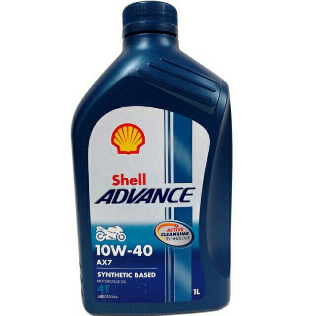 เชลล์ ADVANCE 10W-40 AX7
