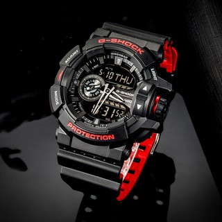 CASIO G-SHOCK นาฬิกาข้อมือผู้ชาย สายเรซิ่น รุ่น GA-400HR-1A