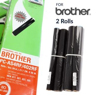 ฟิล์มแฟ็กซ์​ Syntex​ for Brother​* สำหรับเครื่องโทรสารบราเดอร์ ระบบฟิล์ม
* ฟิล์มแฟกซ์รุ่น PC-402RF