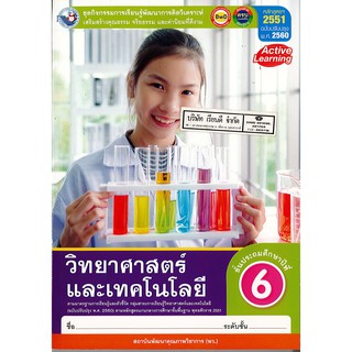 ชุดกิจกรรมฯ วิทยาศาสตร์ และเทคโนโลยี ป.6 พ.ว./115.00/8854515698571