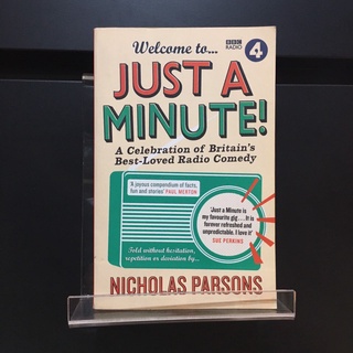 Welcome to Just a Minutes - Nicholas Parsons (ร้านหนังสือมือสองภาษาอังกฤษ Gekko Books)