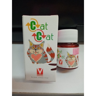 Catcat วิตามินเสริมอาหารแมว 60เม็ด