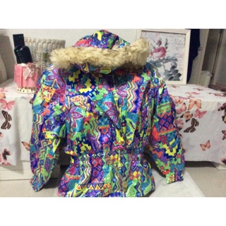 DECENTE ski snow jacket vintageใส่กันหนาวกันลมกันหมิมะสวย