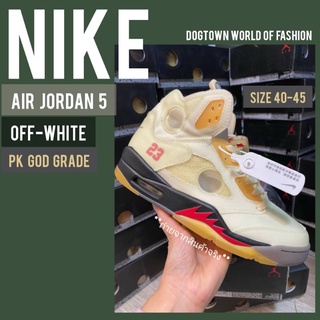 รองเท้า NIKE AIR JORDAN 5 OFF-WHITE รองเท้าไนกี้