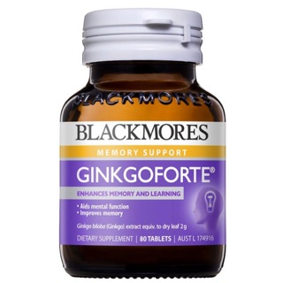 Blackmores Ginkgo Forte 2000mg 80 Tablets