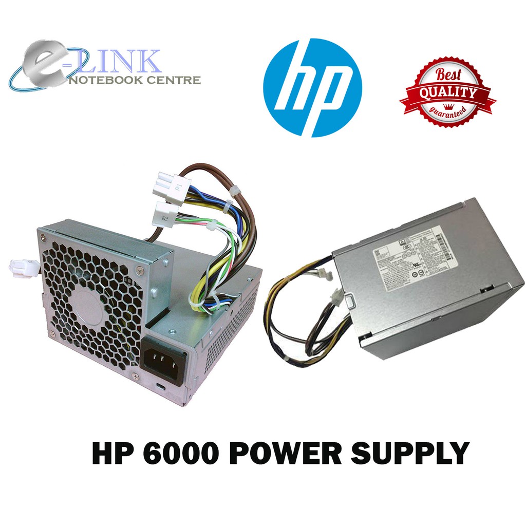 HP Compaq 6000 6005 6200 6300 6305 SFF 240W แหล่งจ่ายไฟ PSU ใช้แล้ว