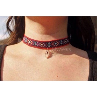 Boho choker โชกเกอร์โบฮีเมียน