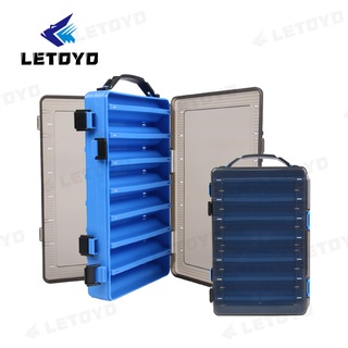 Letoyo Reversible275 กล่องพลาสติก สองด้าน ขนาดใหญ่ 275*180*50 มม. สําหรับเก็บเหยื่อตกปลา