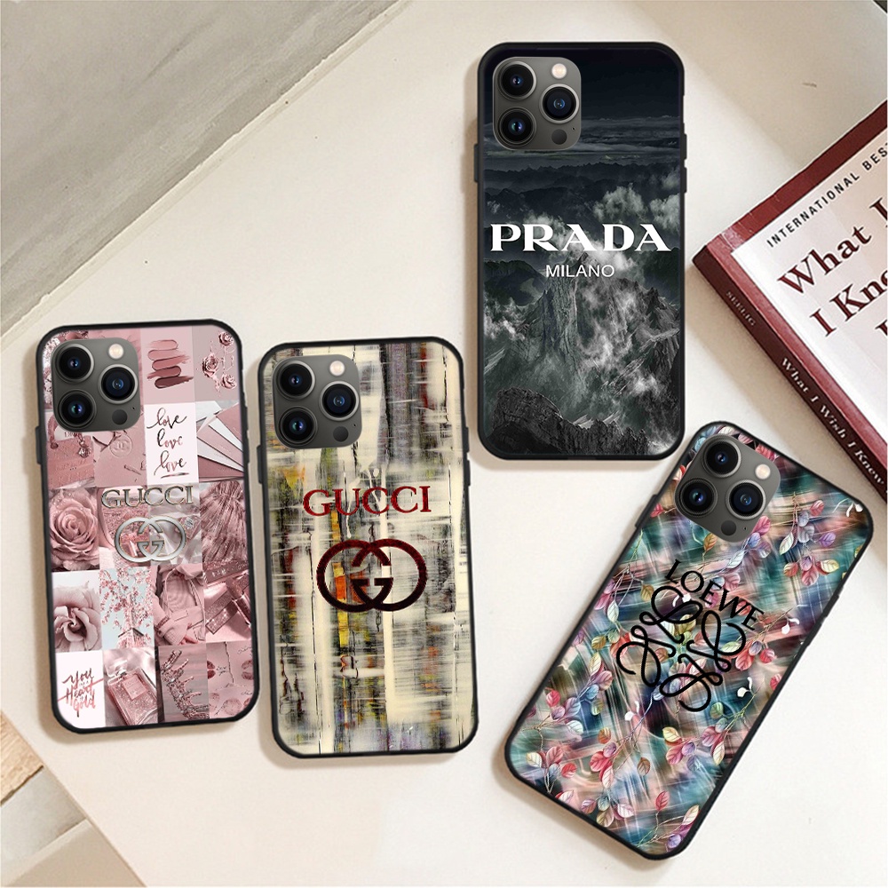 Frosted Case iP Luxury B Series สําหรับ iP 13 Pro Max / iP 13 Pro / iP 13 / iP 13 Mini Back Case