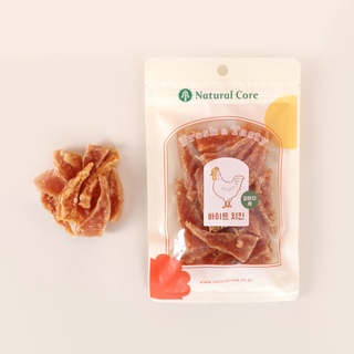 Natural Core Bite Chicken 70g. เนื้อไก่อบเเห้ง ผสมโปรตีนจากถั่วเหลือง ไม่อ้วน ไม่มีสารกันเสีย นำเข้าจากเกาหลี 🇰🇷