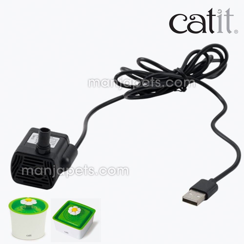 Catit ปั๊มน้ําพุ USB แบบเปลี่ยน สําหรับแมว