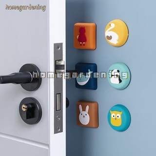 Wall Door Handle Anti-collision Pad Soft Rubber Touch Safety Child Cushion